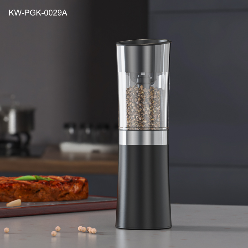 Gravity Electric Pepper and Salt Grinder_USB Rechargeable_KW-PGK-0029A