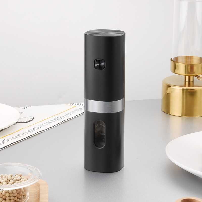 Push-button Electric Pepper and Salt Grinder/Mill_Dry battery operated_KW-PGK-0007B